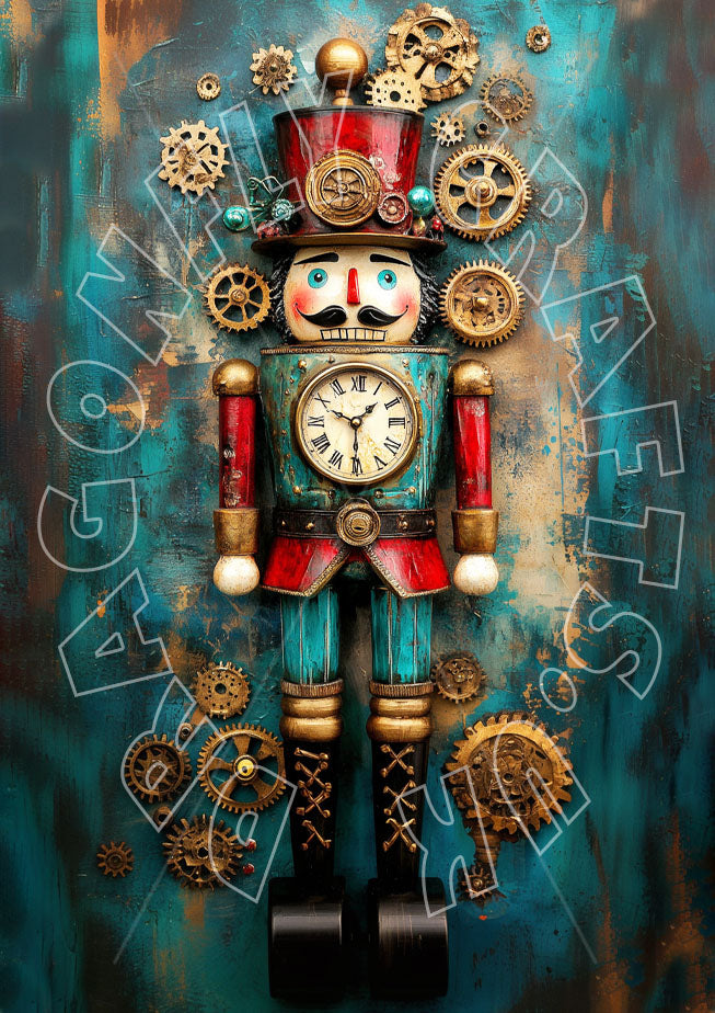 Dragonfly Crafts -Steampunk Nutcracker I