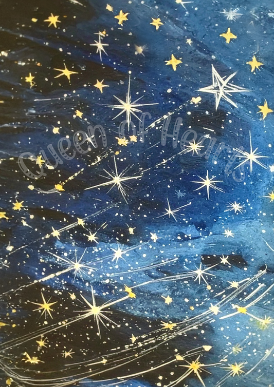 Queen of Hearts - Starry Night