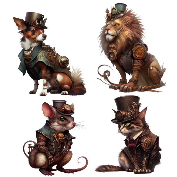 WhiteCloud Transfer - Steampunk Animals 1