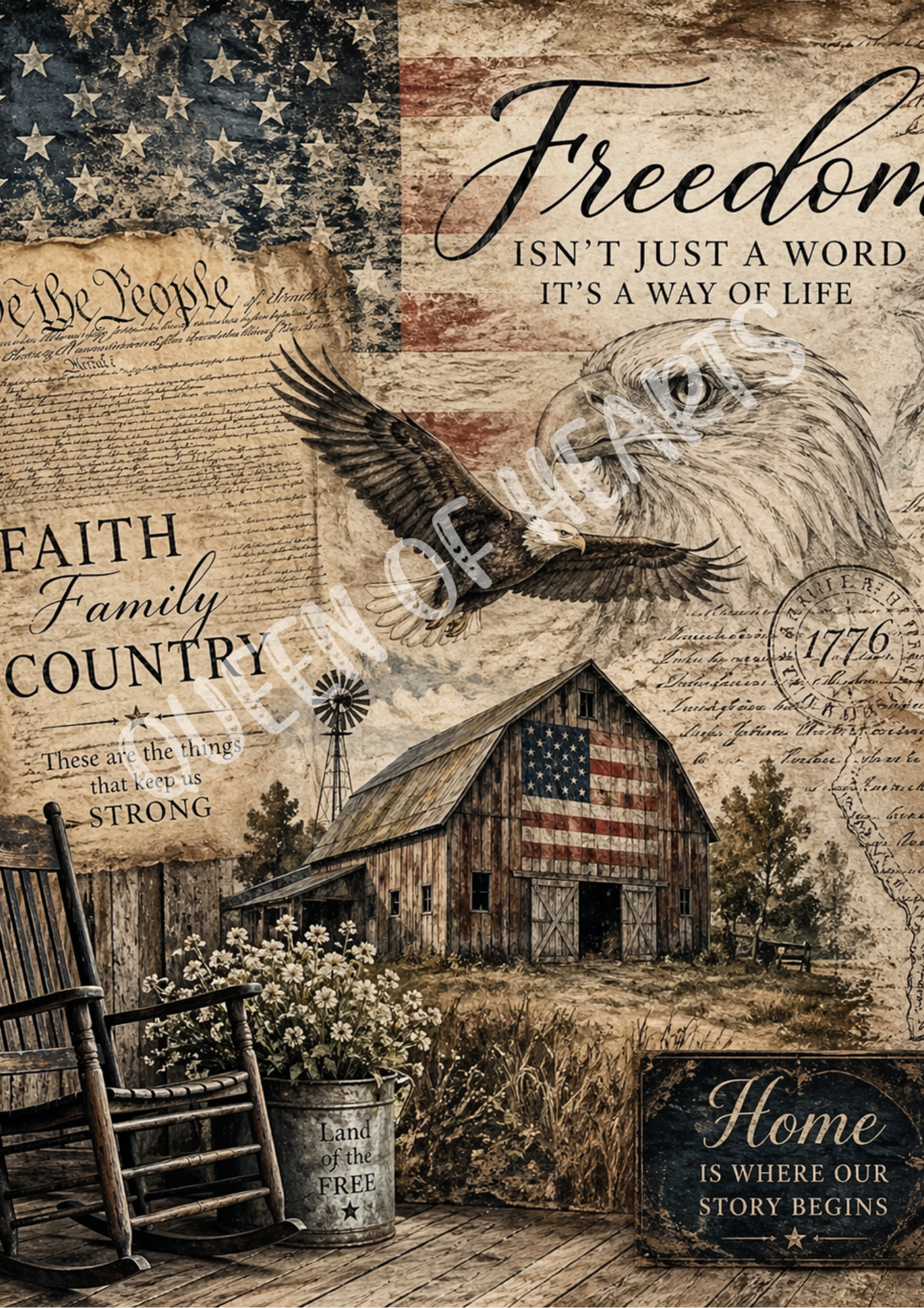 Queen of Hearts - The American Keepsake Collection - Bundle 3