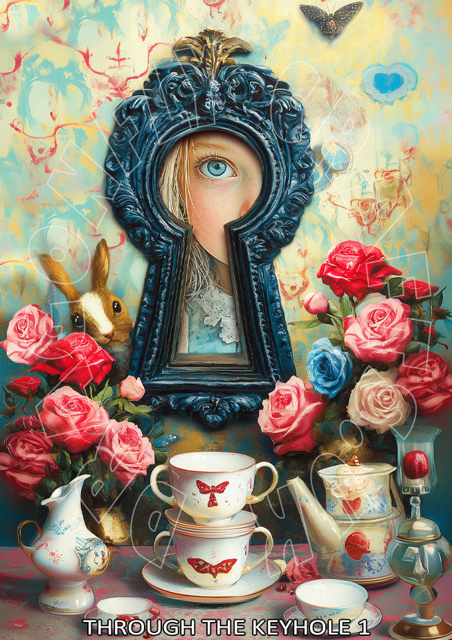 Dragonfly Crafts - Through the Keyhole 1
