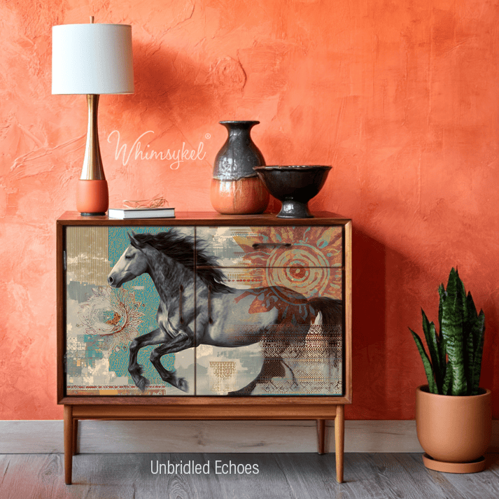 Unbridled Echoes | 18 lb Decoupage Tissue Paper | 29x21 in