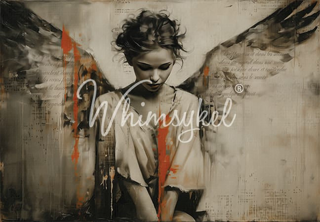 Unseen Wings | 18 lb Decoupage Tissue Paper | 29x21 in