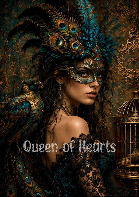 Queen of Hearts - Velvet Aviary
