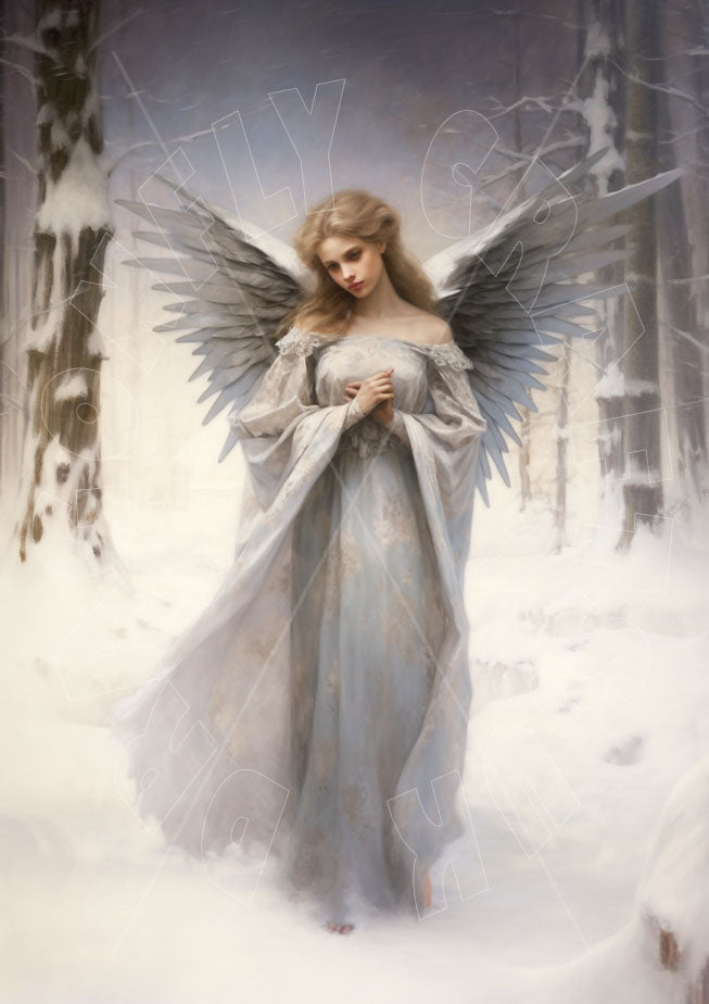 Dragonfly Crafts - Winter Angel 2