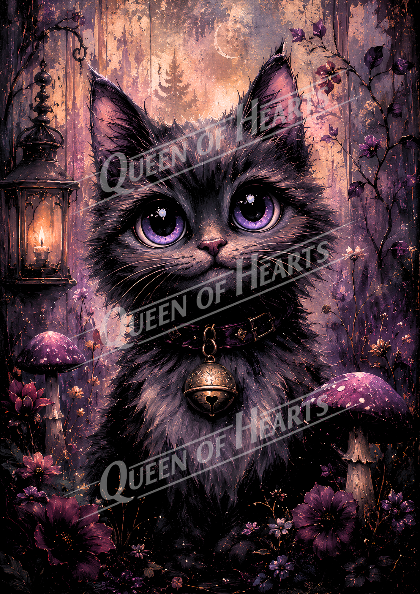 Queen of Hearts - The Creatures of Whiskers Hollow - 4 images and 1 bonus image with al 4