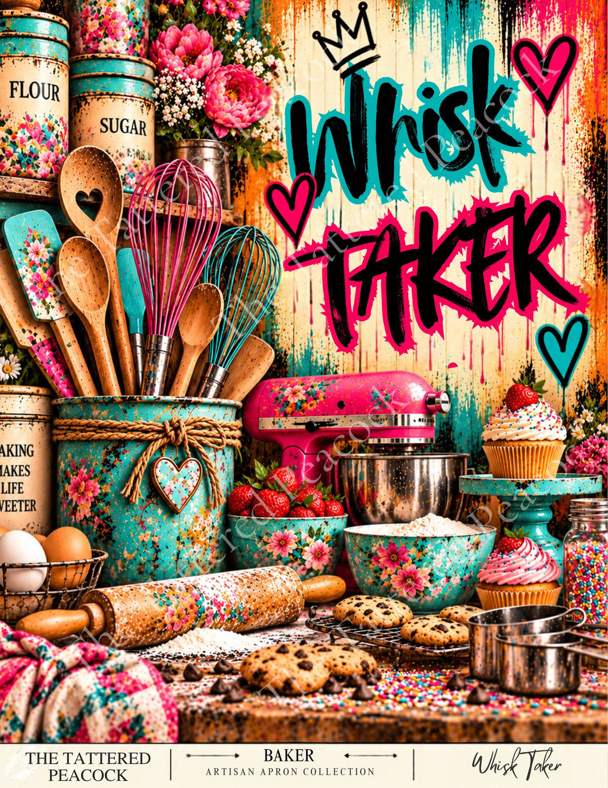 Artisan Apron & Tote Collection | 8×10 Cotton Collector Panels | The Tattered Peacock