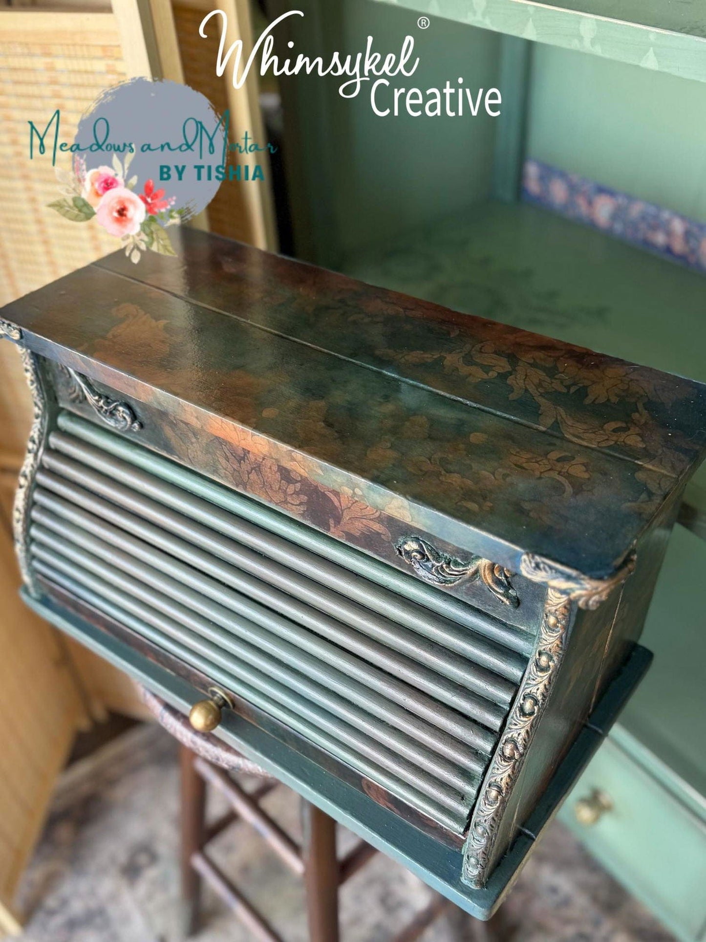 Baroque Patina |18lb Decoupage Tissue Paper | 21x29 in