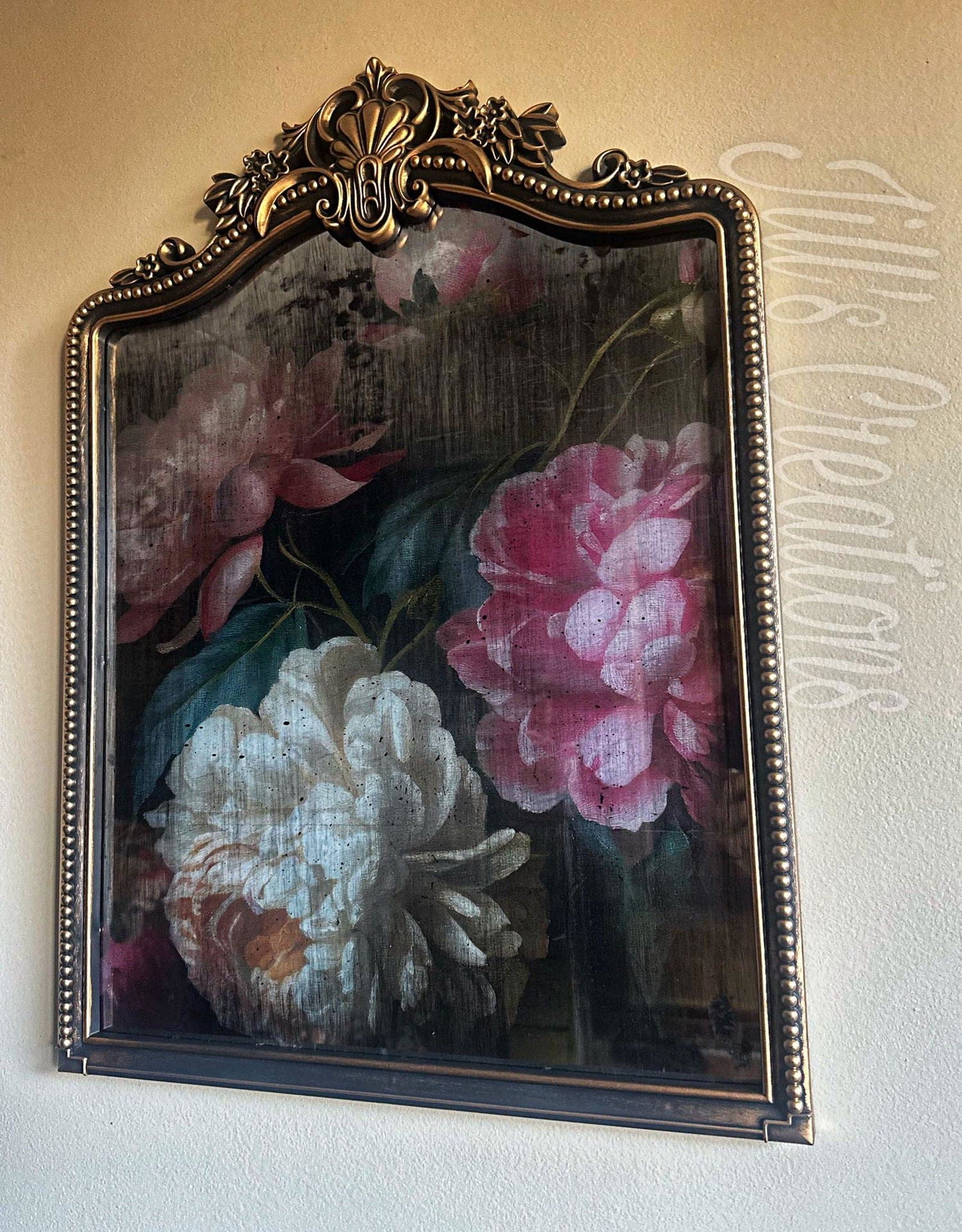 Baroque Peonies | 18 lb Decoupage Tissue Paper | 2 Sizes