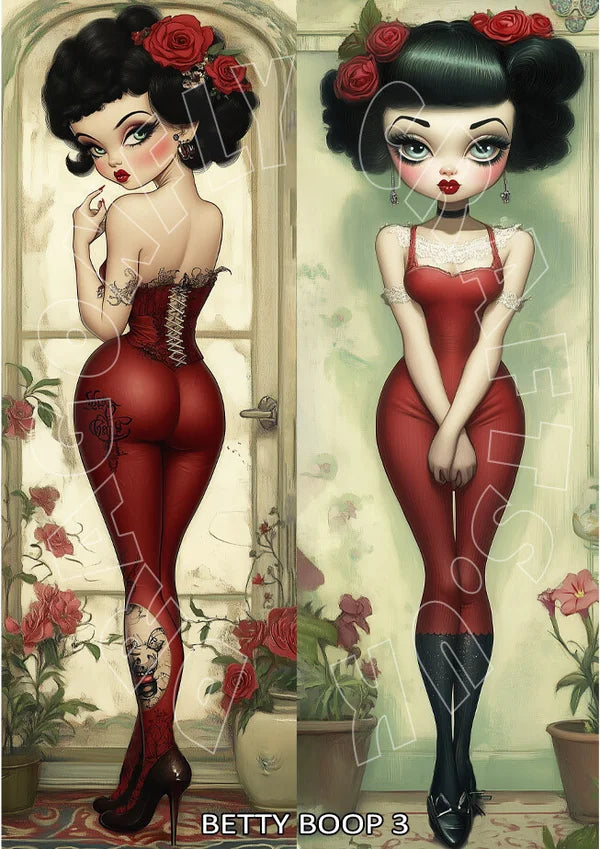 Dragonfly Crafts - Betty Boop 3