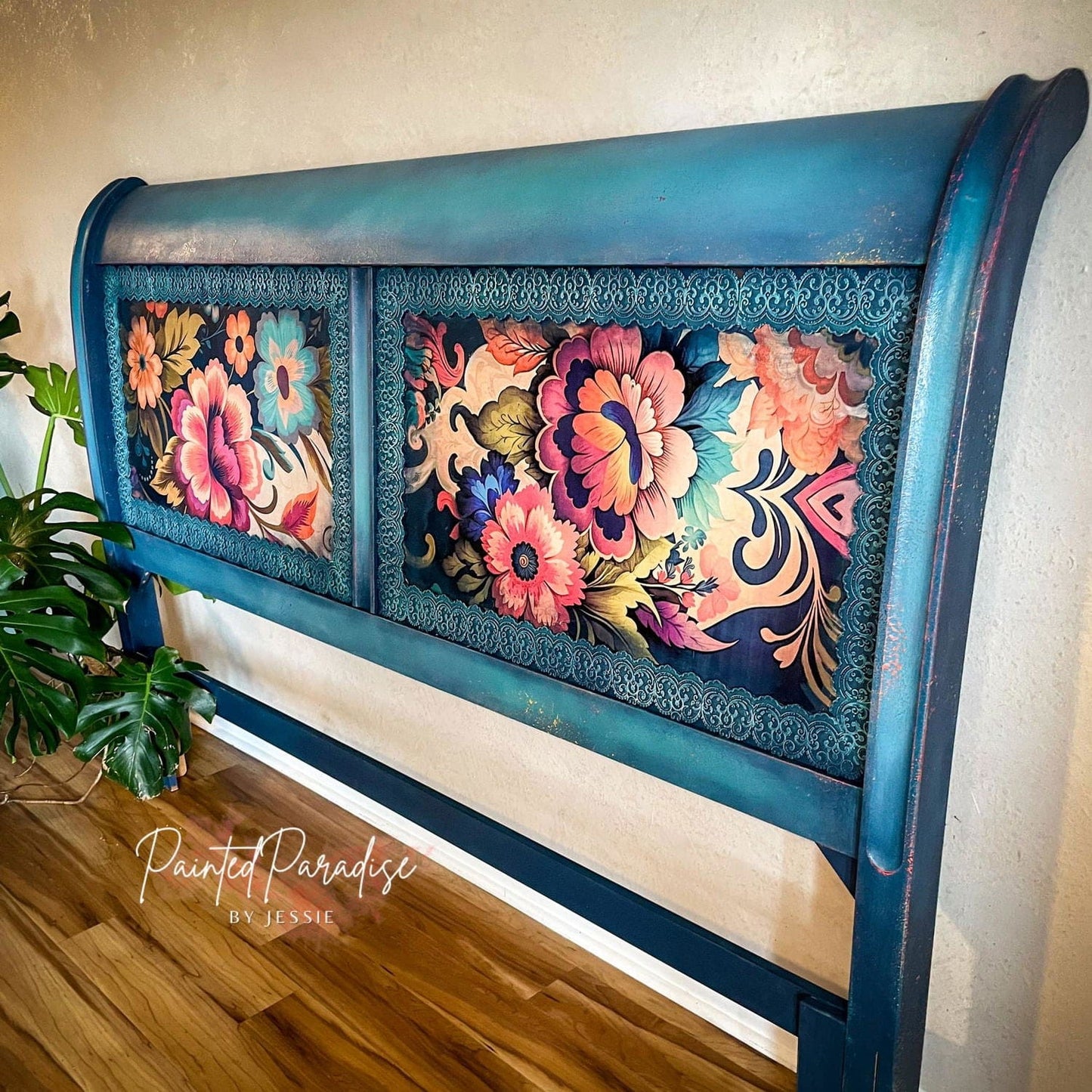 Boho Flowers  | 18 lb Decoupage Tissue Paper | 2 Sizes