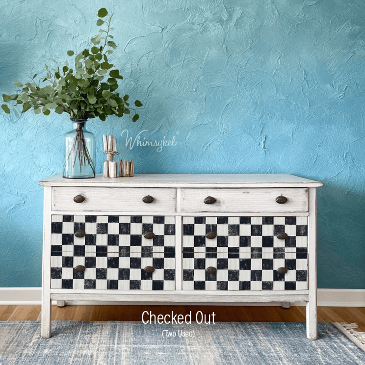 Checked Out | 18 lb Decoupage Tissue Paper | 21x29 in