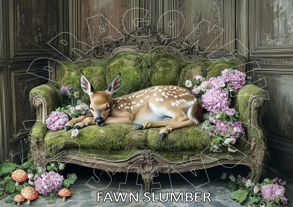 Dragonfly Crafts -    Fawn Slumber