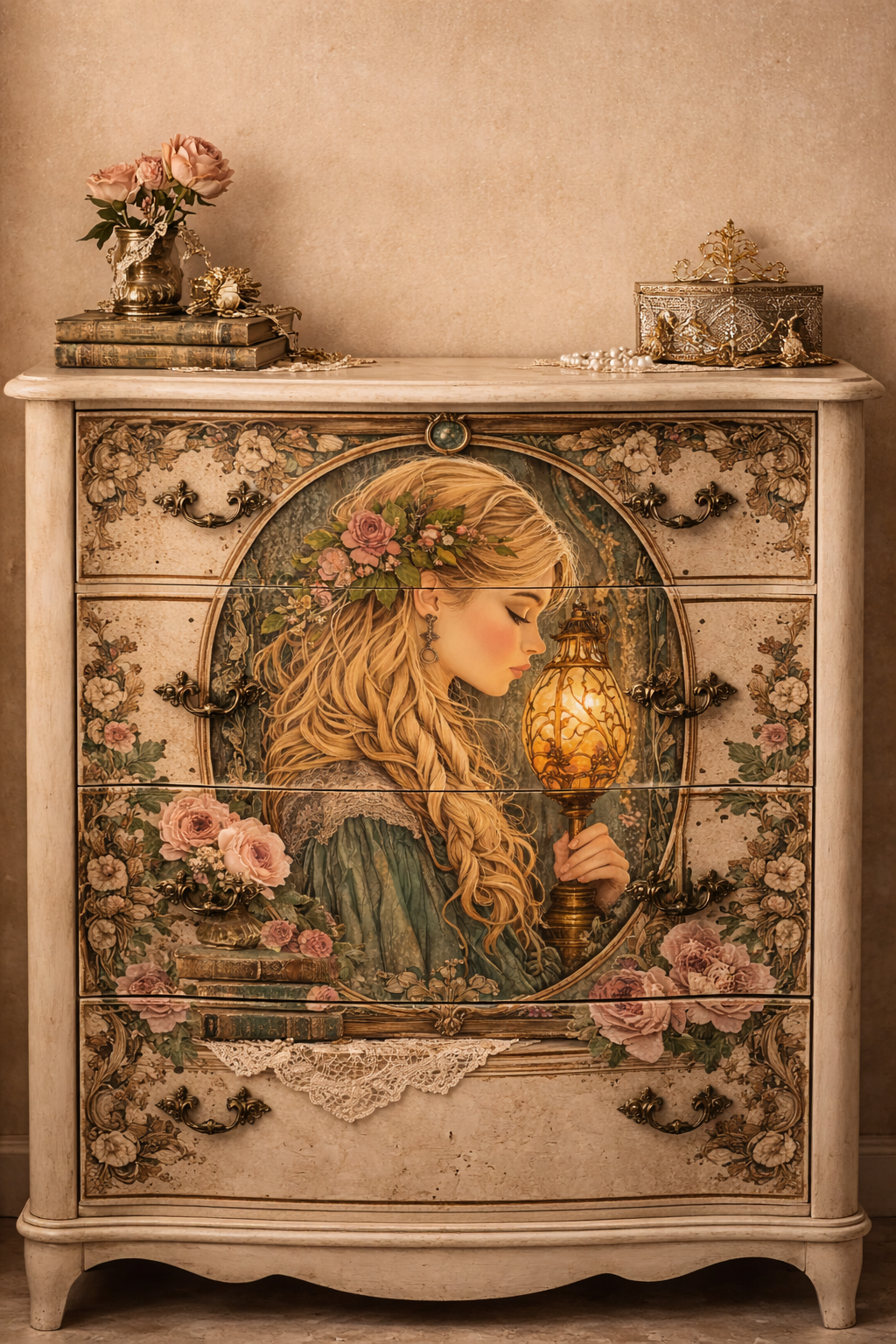 Dragonfly Crafts - Lady of the Lamp 1