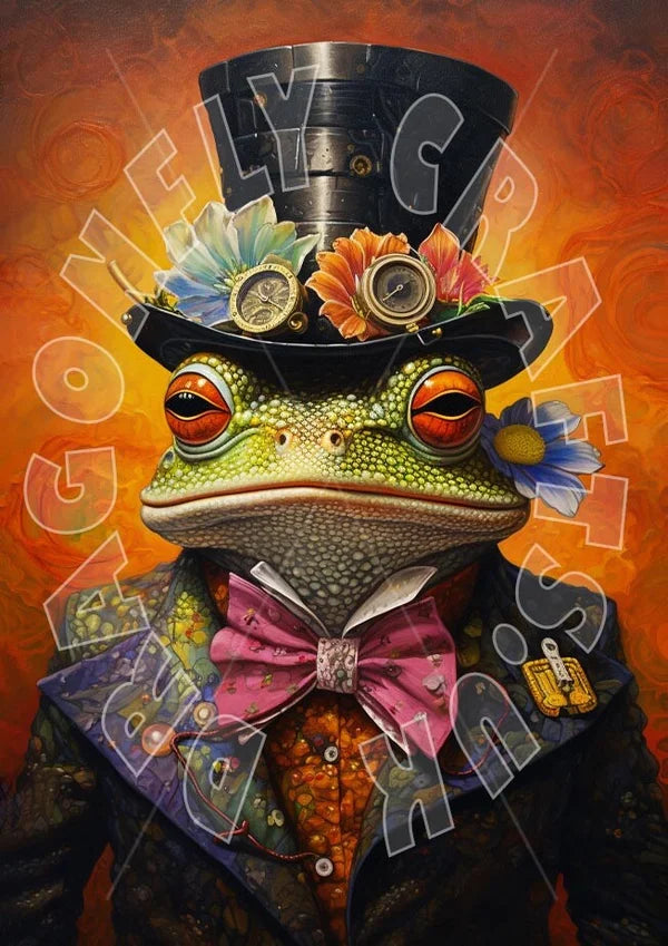 Dragonfly Crafts - Flamboyant Toad