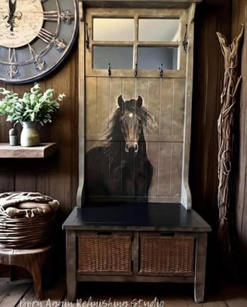 Heart Horse | 18 lb Decoupage Tissue Paper | 21x29 in