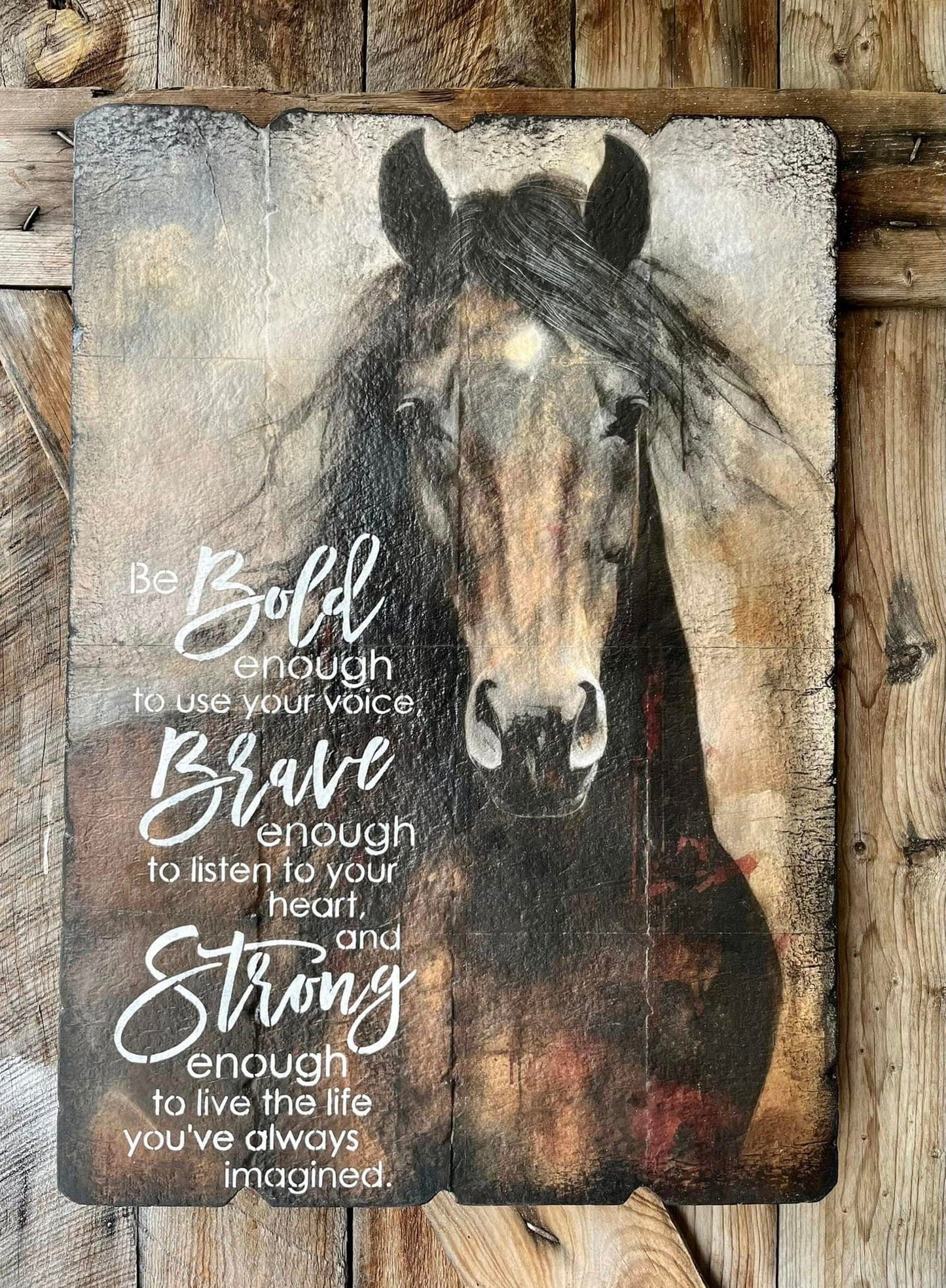 Heart Horse | 18 lb Decoupage Tissue Paper | 21x29 in