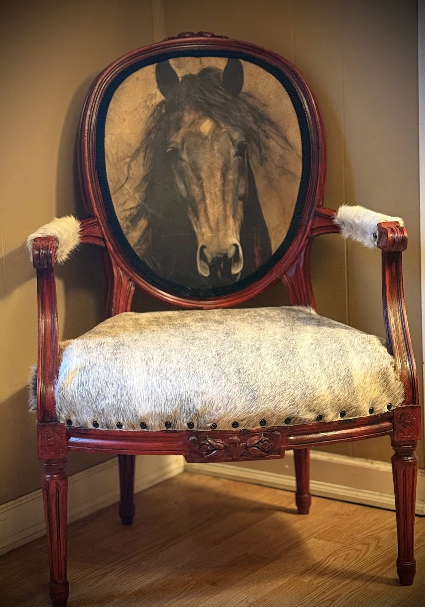 Heart Horse | 18 lb Decoupage Tissue Paper | 21x29 in
