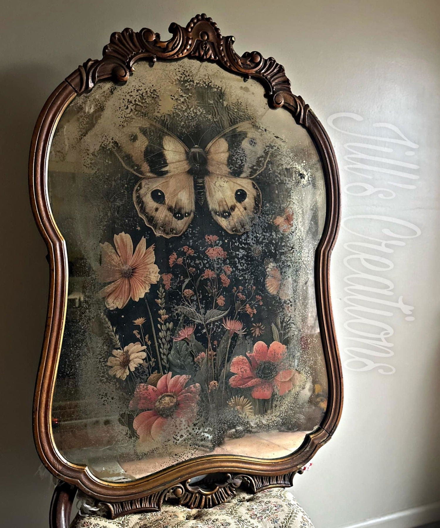 Midnight Moth |18lb Decoupage Tissue Paper | 21x29 in