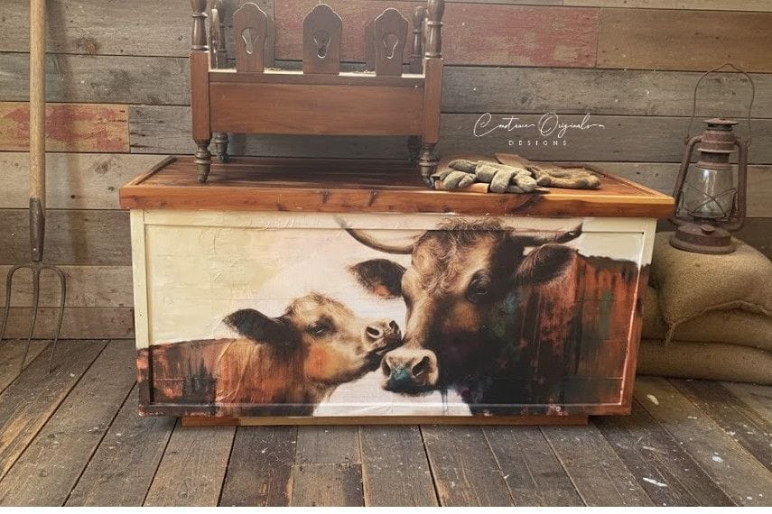 Mooving Moment | 18 lb Decoupage Tissue Paper | 21x29 in