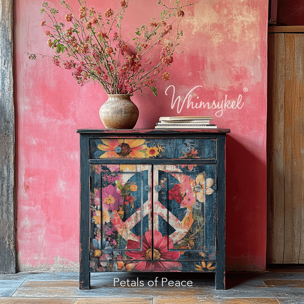 Petals of Peace |18lb Decoupage Tissue Paper | 21x29 in
