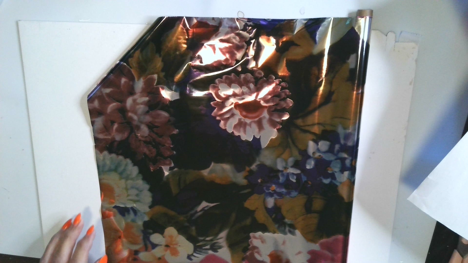 Magnolia Flowers Foil