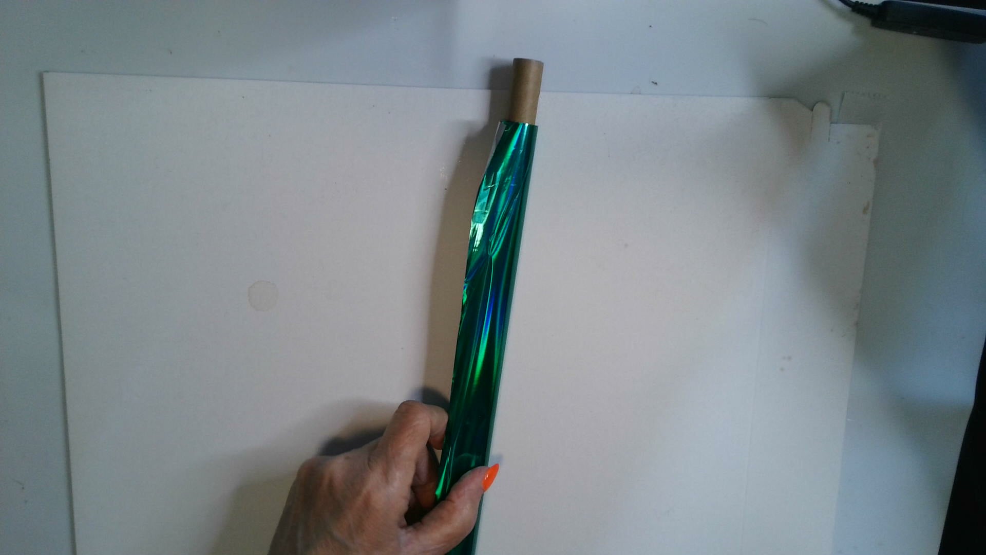 Green Hologram Rainbow Foil