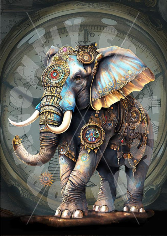 Dragonfly Crafts -SteamPunk Elephant 3