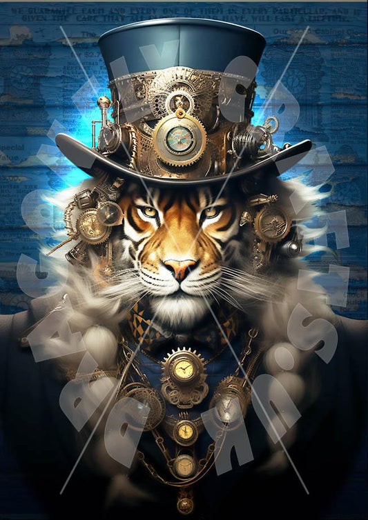 Dragonfly Crafts -SteamPunk Tiger